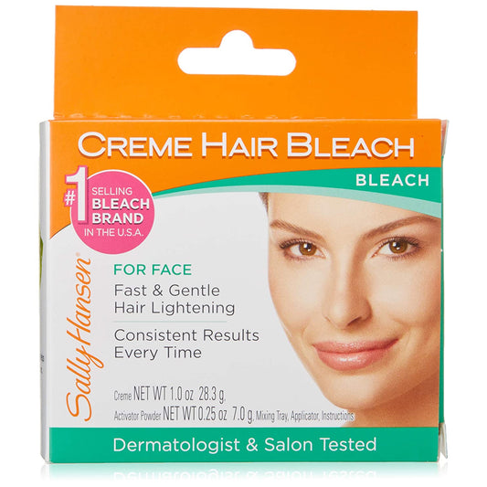 Sally Hanson Creme Hair Bleach For Face 1 Oz.