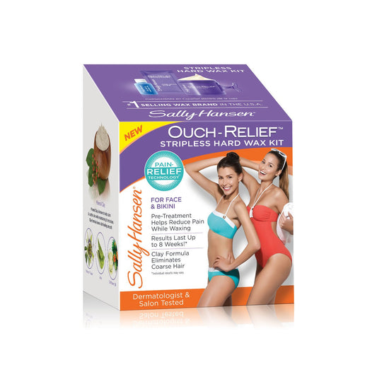 Sally Hansen Ouch-Relief Stripless Har Wax Kit 4 Oz.