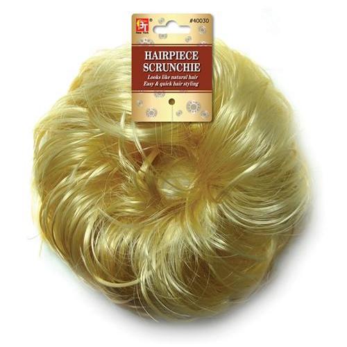Scrunchie Synthetic Hair Blond