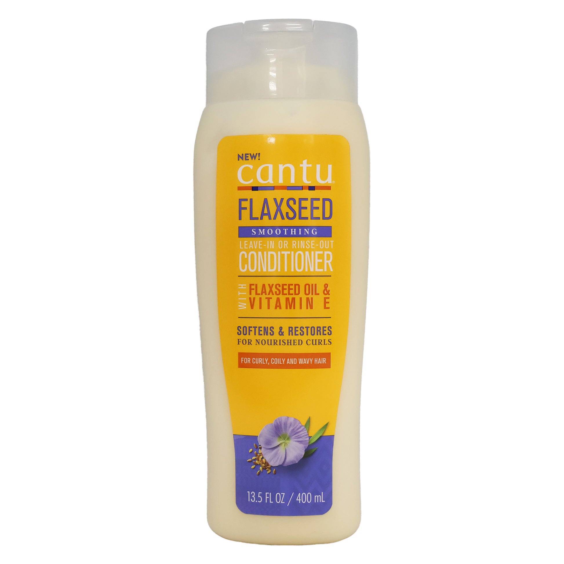 Cantu Flaxseed Smoothing Leave In Conditioner, 13.5 Oz.