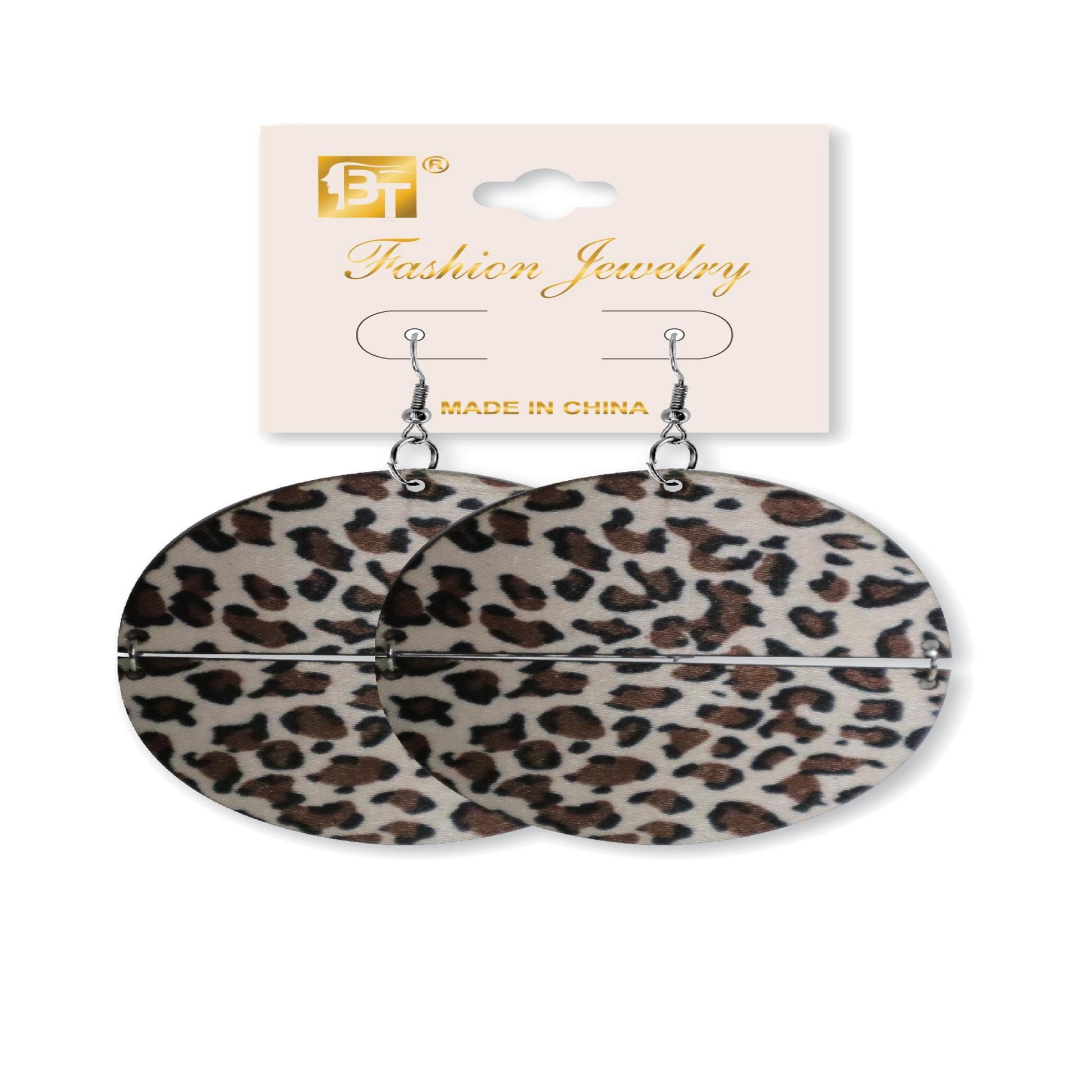 African Fashion Hook Earrings 60Mmx60Mm