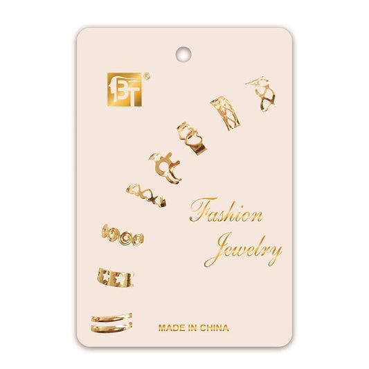 8Pc Ring Set