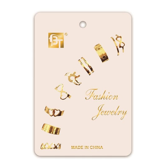 8Pc Ring Set