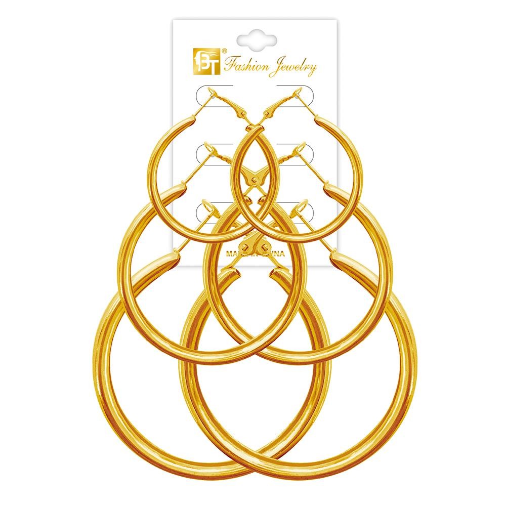 3 Pairs Earrings