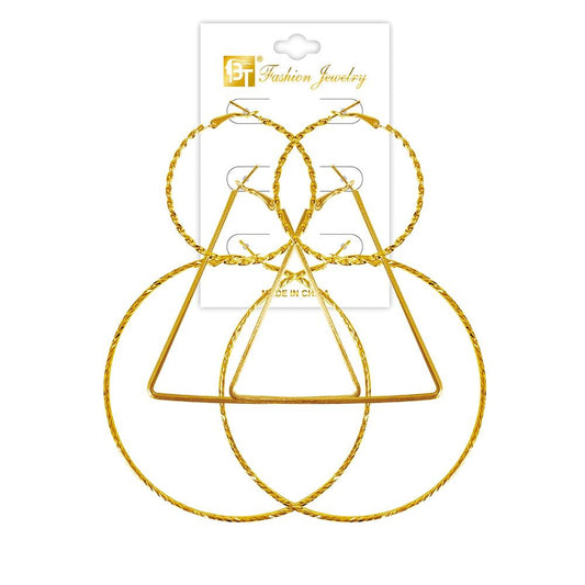 3 Pairs Earrings