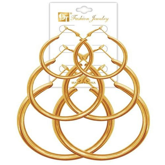 3 Pair Earrings