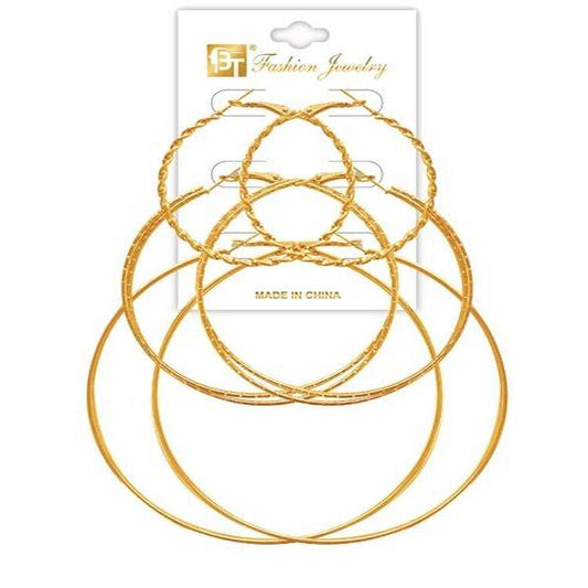 3 Pair Earrings