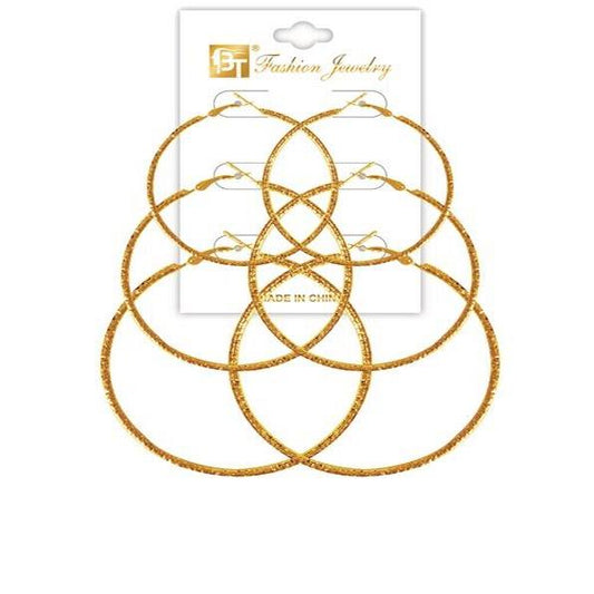 3 Pair Earrings