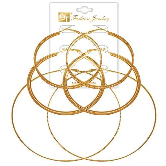 3 Pair Earrings