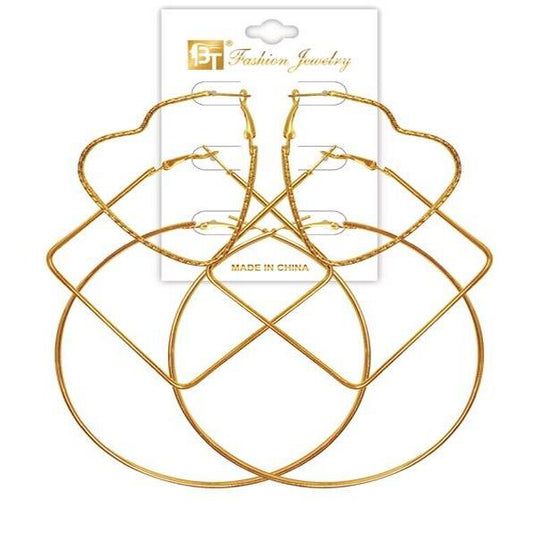 3 Pair Earrings