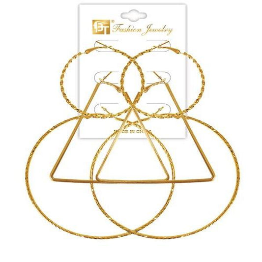 3 Pair Earrings