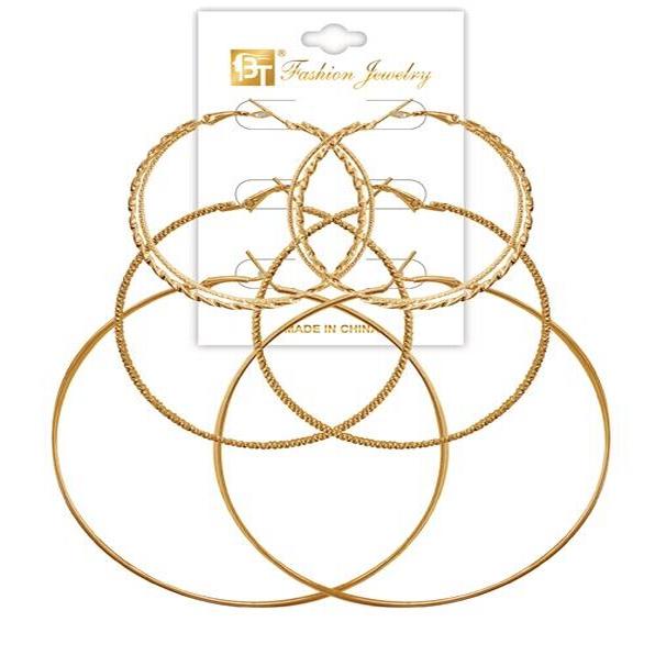 3 Pair Earrings