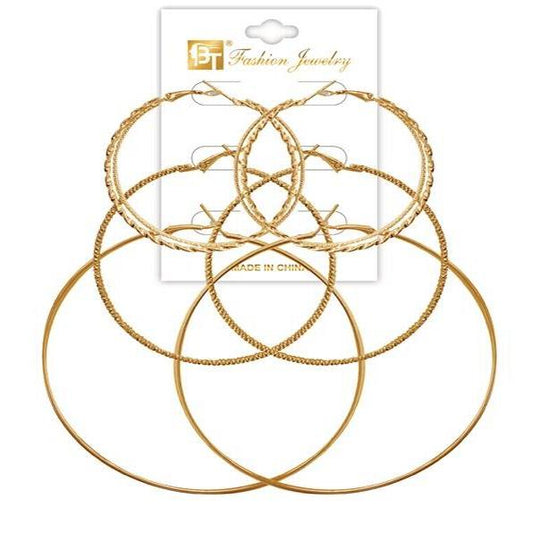 3 Pair Earrings