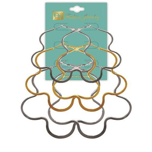 3 Pair Earrings