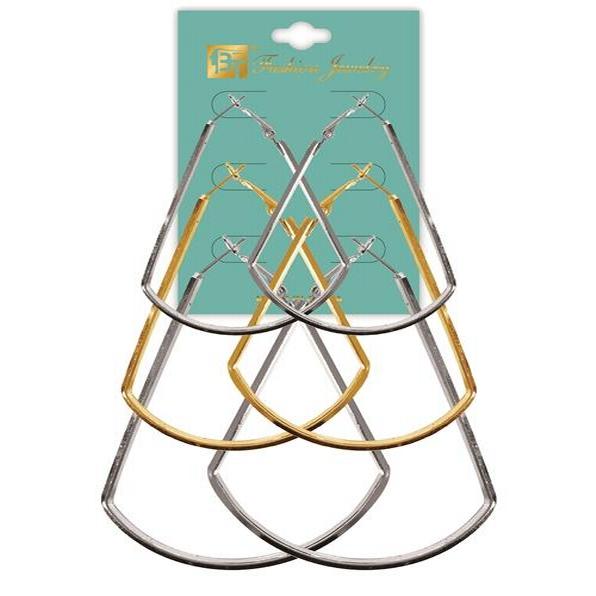 3 Pair Earrings