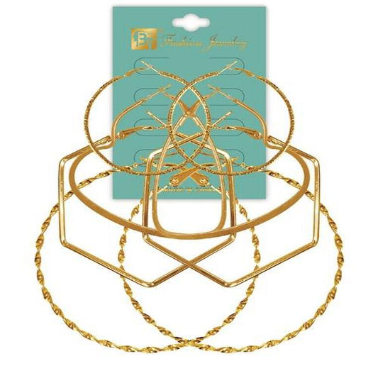 3 Pair Earrings