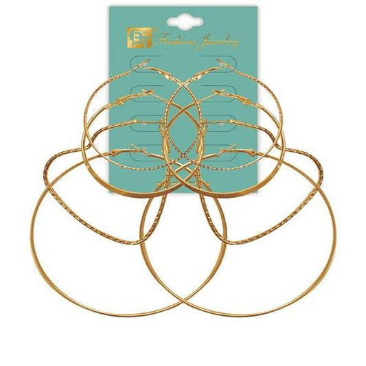 3 Pair Earrings