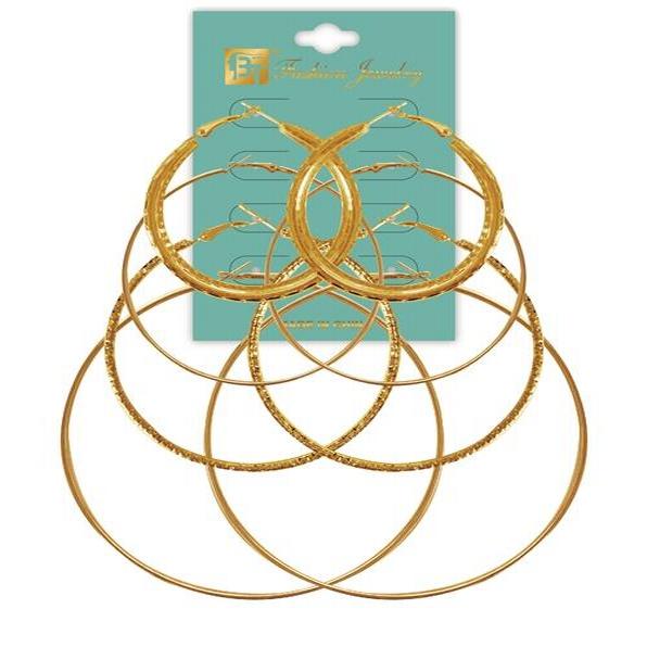 4 Pair Earrings
