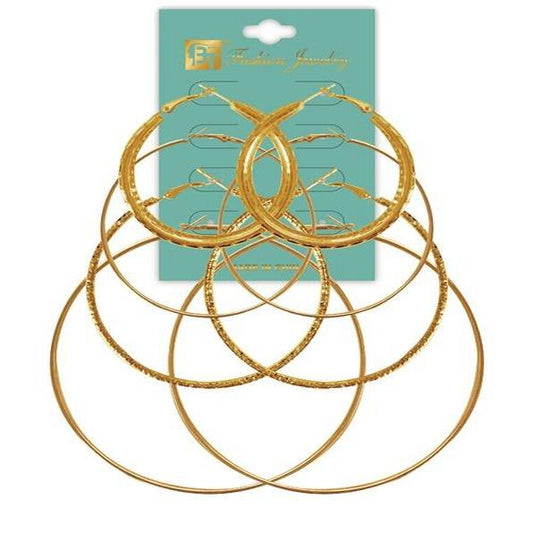 4 Pair Earrings