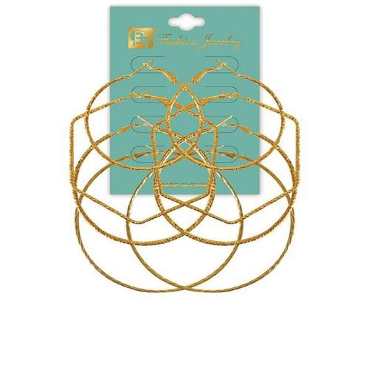 4 Pair Earrings
