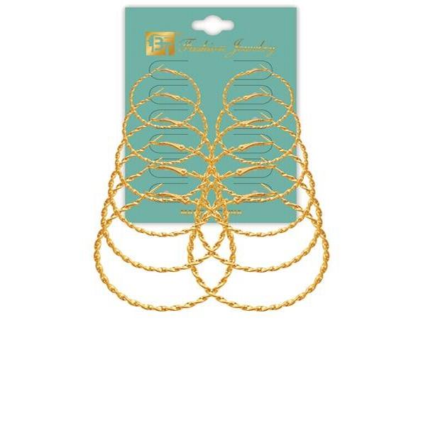 6 Pair Earrings