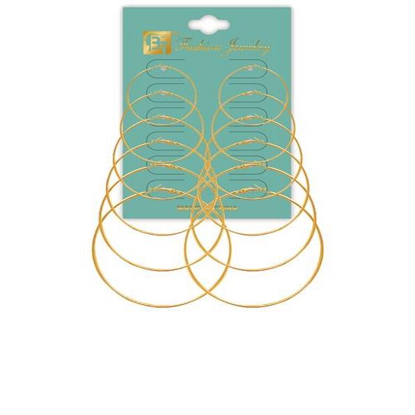6 Pair Earrings