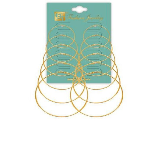 6 Pair Earrings