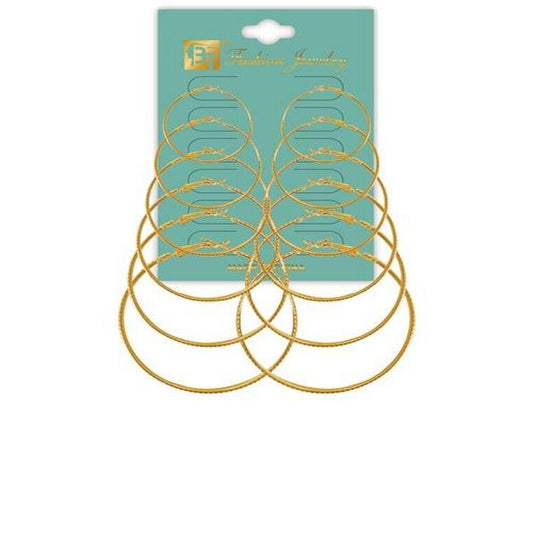 6 Pair Earrings