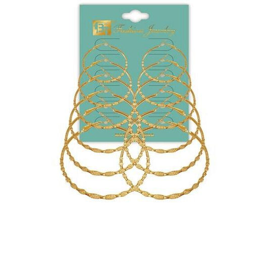 6 Pair Earrings