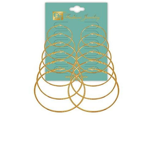 6 Pair Earrings