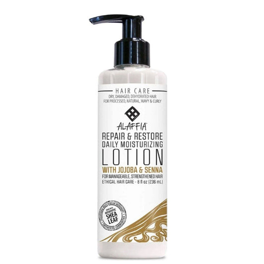 Alaffia Lotion, with Jojoba & Senna 8 fl Oz.