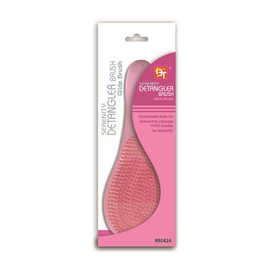 Serenity Detangler Brush Glide Brush Pink