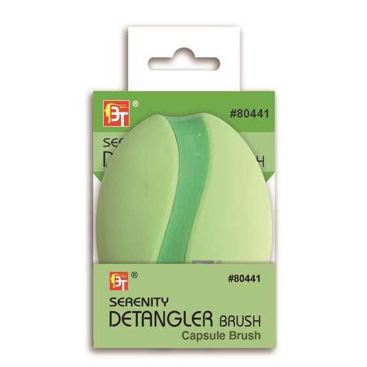 Serenity Detangler Brush Capsule Brush Green