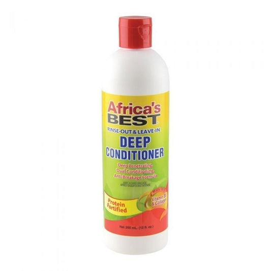 Africa's Best Deep Conditioner, Rinse-Out & Leave-In, 16 Oz.