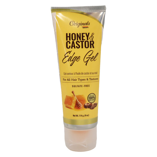 Africa's Best Originals Honey  Castor Edge Gel, 4 Oz