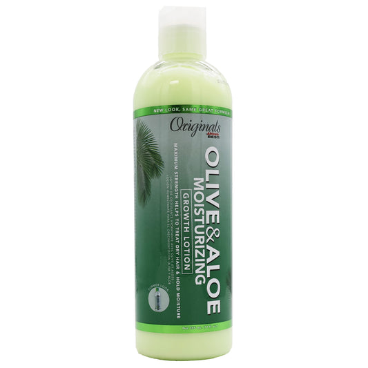 Africa's Best Organic Olive Oil Moist Growth Lotion, 12 Oz.