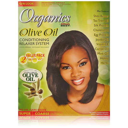 Africa's Best Organic Olive Oil Relaxer Super