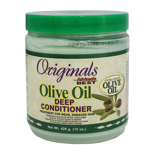 Africa's Best Organic Olive Oil Deep Conditioner, 15 Oz.