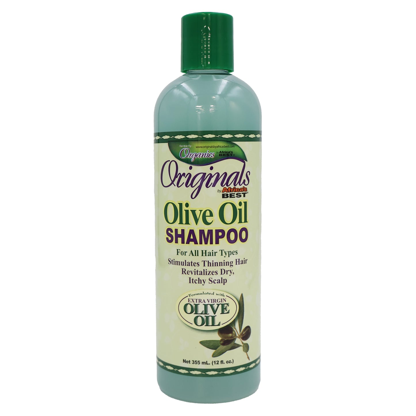 Africa's Best Organic Olive Oil Shampoo, 12 Oz.
