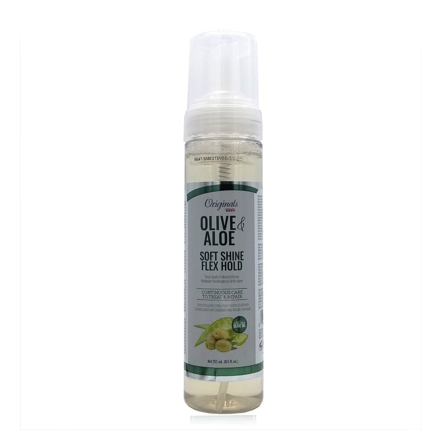 Africa's Best Original's Olive Aloe Soft Shine Flex Hold, 8.5 Oz