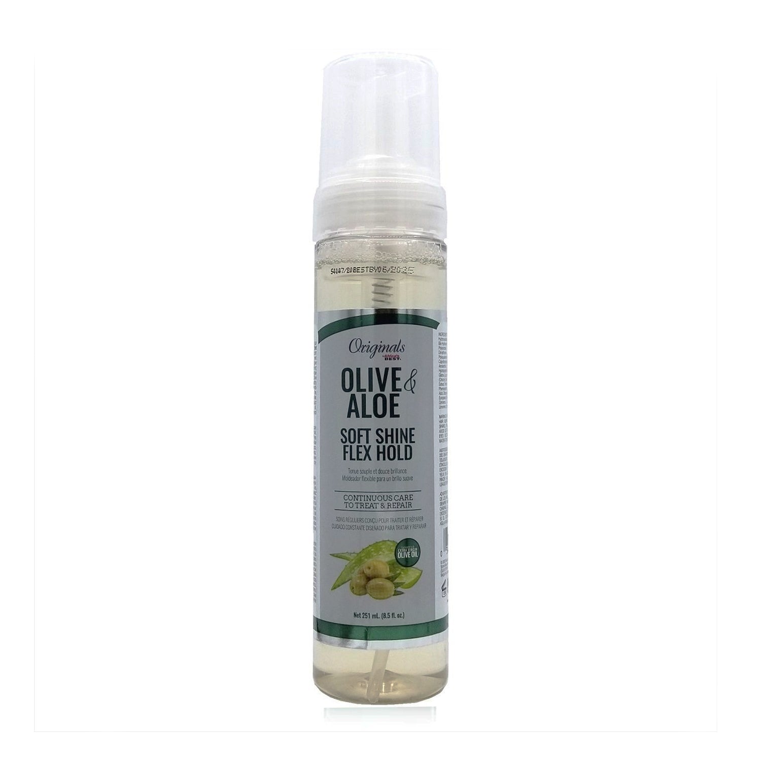 Africa's Best Original's Olive Aloe Soft Shine Flex Hold, 8.5 Oz