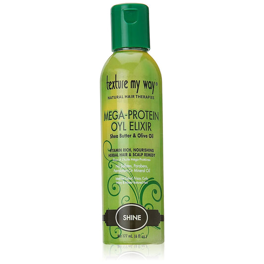 Africa's Best Texture My Way Mega Protein Oyl Elixir Hair & Scalp 6 Oz