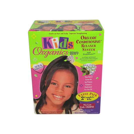 Africa's Best Kids Organic Relaxer Coarse Value Pack