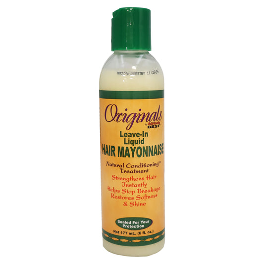 Africa's Best Originals Leave In Liquid Hair Mayonnaise, 6 Oz.