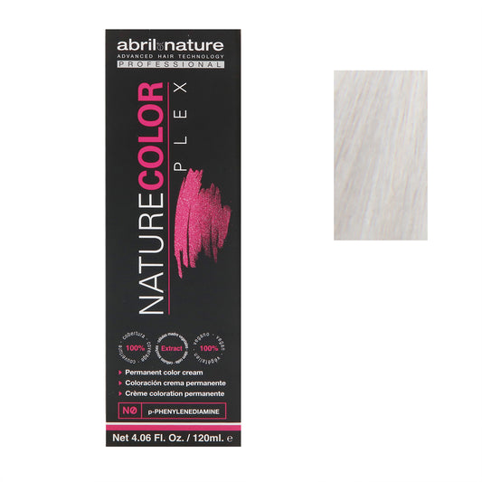 Abril Nature Plex Color 12.0 Pearl,Cold Super Lightener,Silver,4.05 Oz.