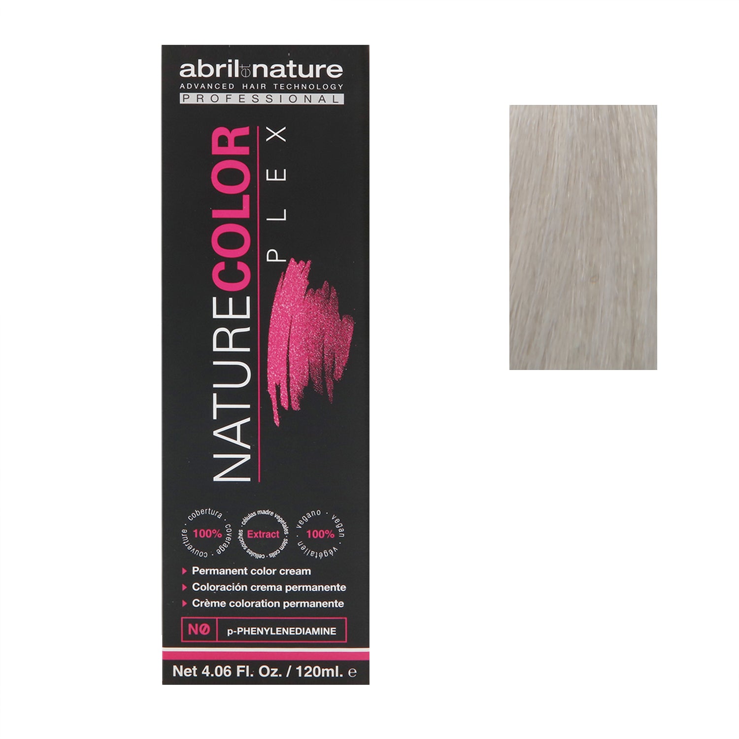 Abril Nature Plex Color 12.1N ,Super Lightener,Brown,4.05 Oz.