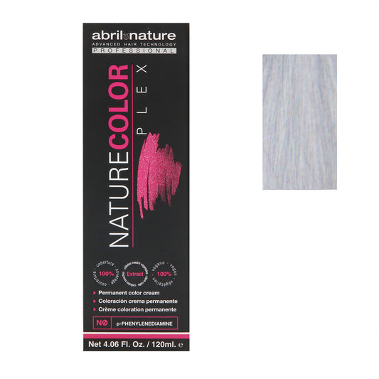 Abril Nature Plex Color 12.8 ,Cold Super lightener,Silver,4.05 Oz.