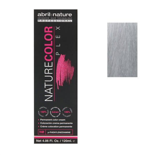 Abril Nature Plex Color 13.8 ,Cold Super lightener,Silver,4.05 Oz.