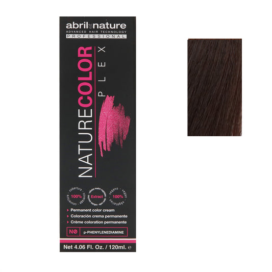 Abril Nature Plex Color 4.90N ,Chocolate,Black,4.05 Oz.