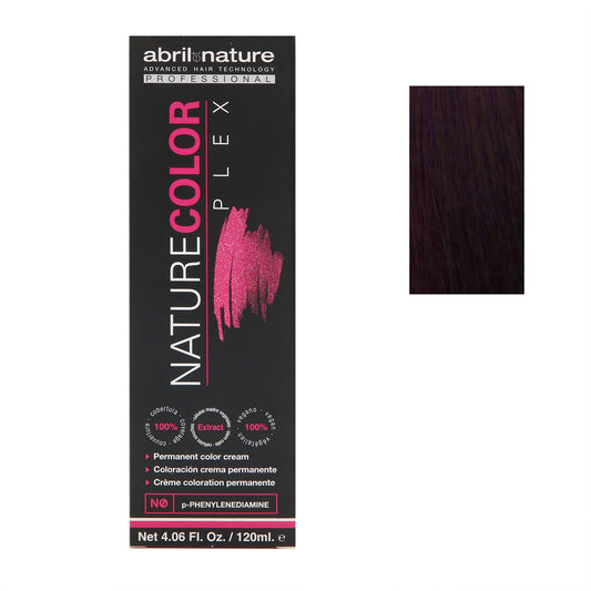 Abril Nature Plex Color 5.22N ,Violin,Purple,4.05 Oz.